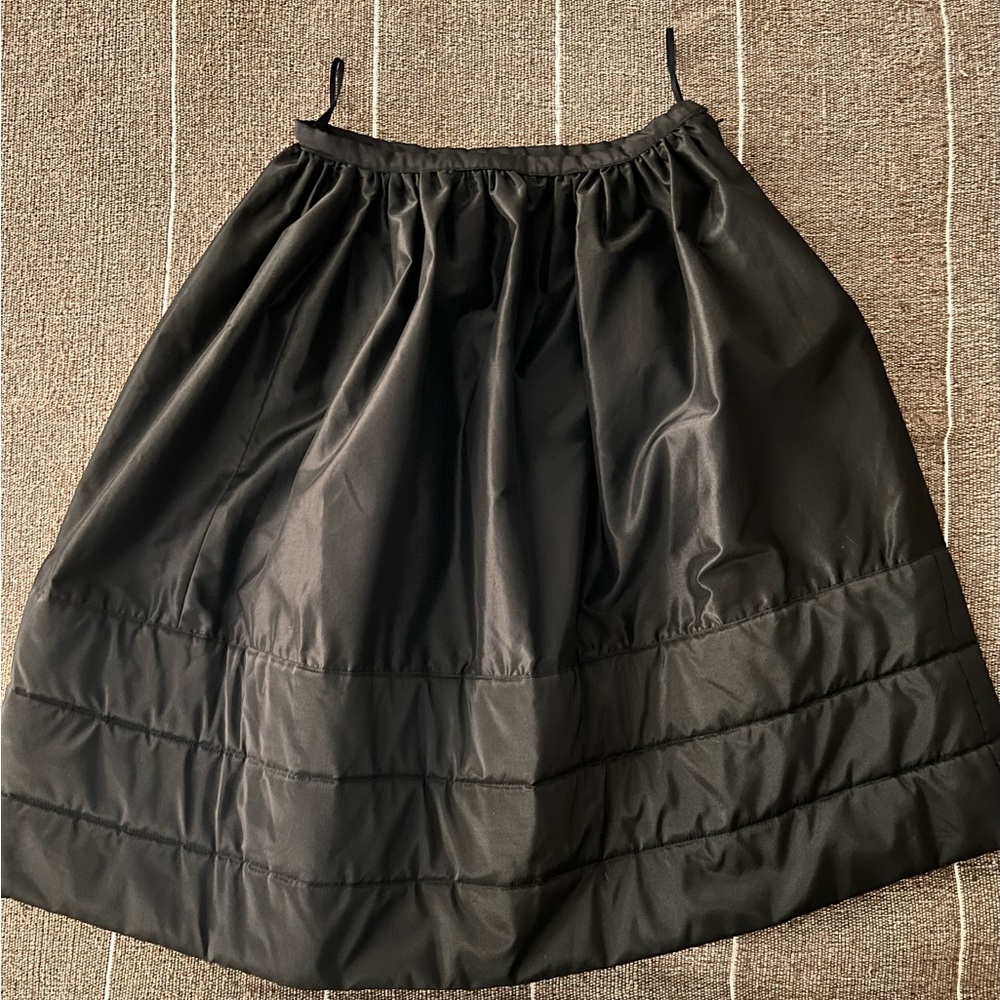 Comme des Garcons Black A-Line Skirt